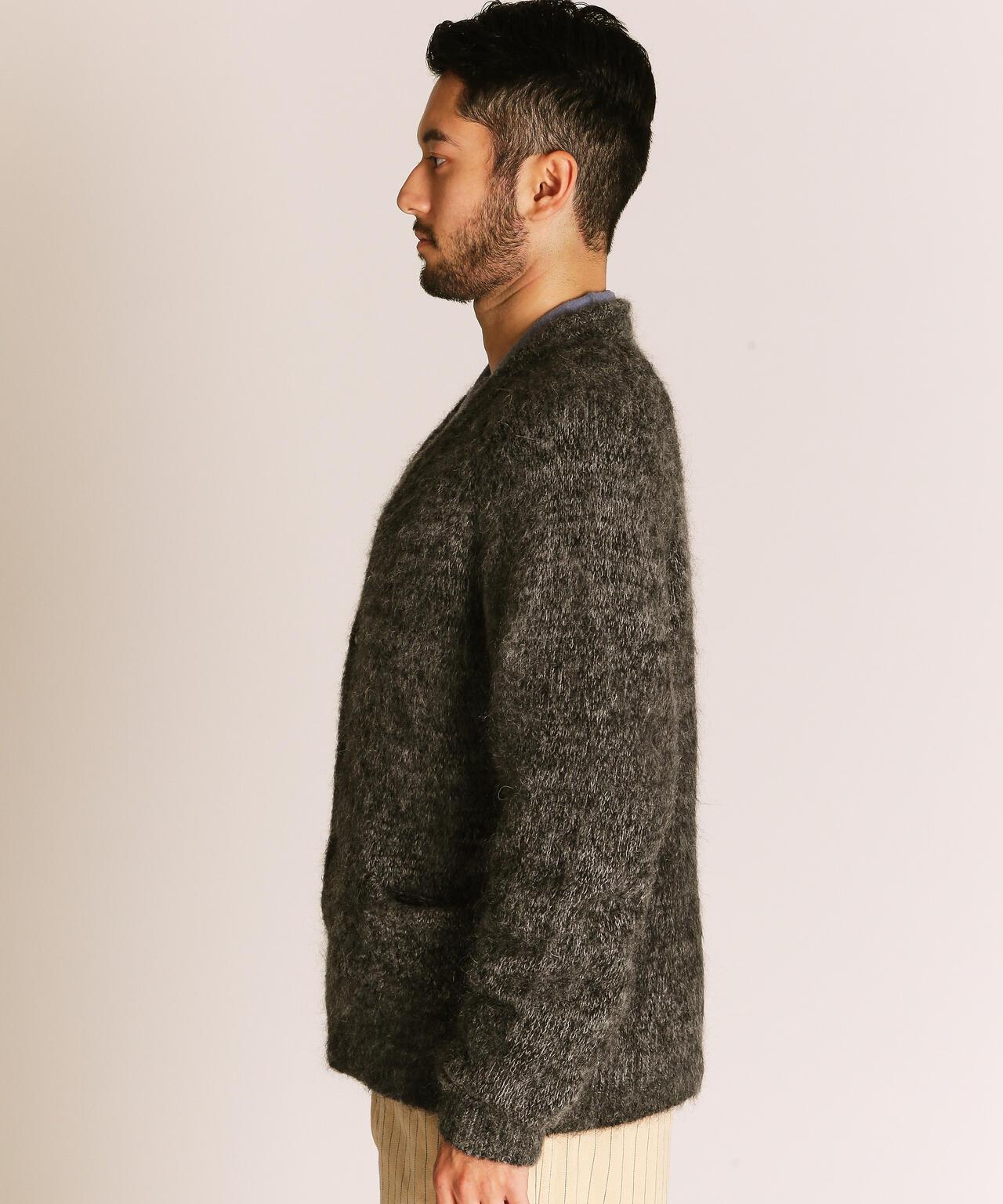 MOH《AIR》 KNIT CARDIGAN 馬海毛針織開衫