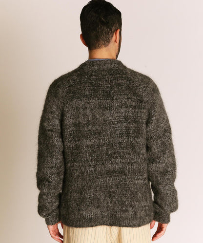 MOH《AIR》 KNIT CARDIGAN 馬海毛針織開衫