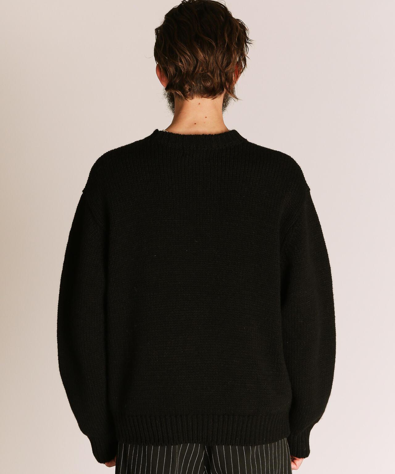 CROSS BONE KNIT 交叉骨圖案 針織 針織衫
