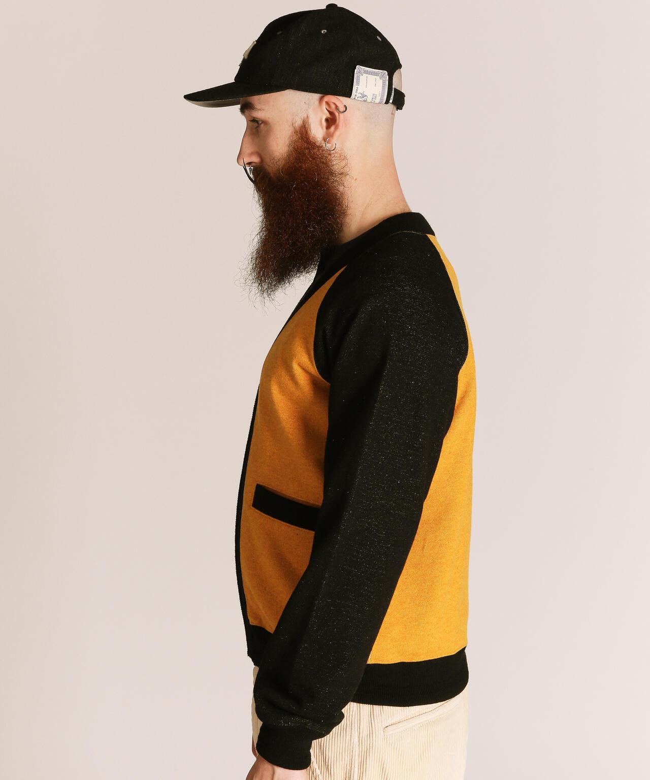 2TONE SWEAT CARDIGAN 雙色拼色衛衣開衫