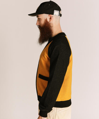 2TONE SWEAT CARDIGAN 雙色拼色衛衣開衫