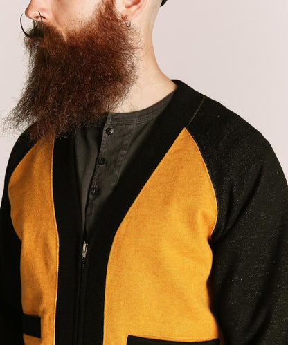 2TONE SWEAT CARDIGAN 雙色拼色衛衣開衫