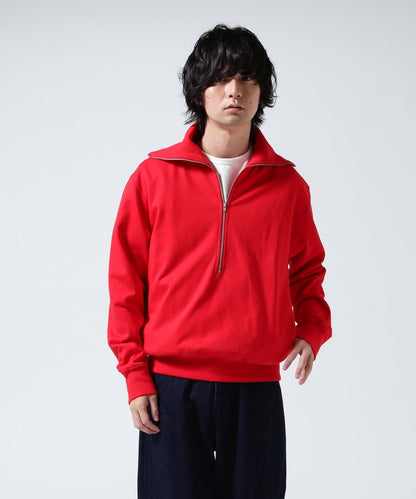 Toironier トワロニエ Half Zip Sweat Shirts