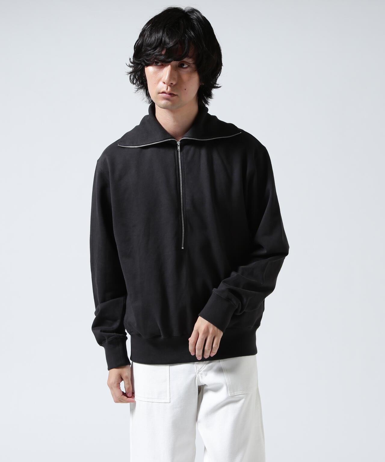 Toironier トワロニエ Half Zip Sweat Shirts
