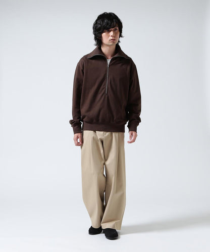 Toironier トワロニエ Half Zip Sweat Shirts