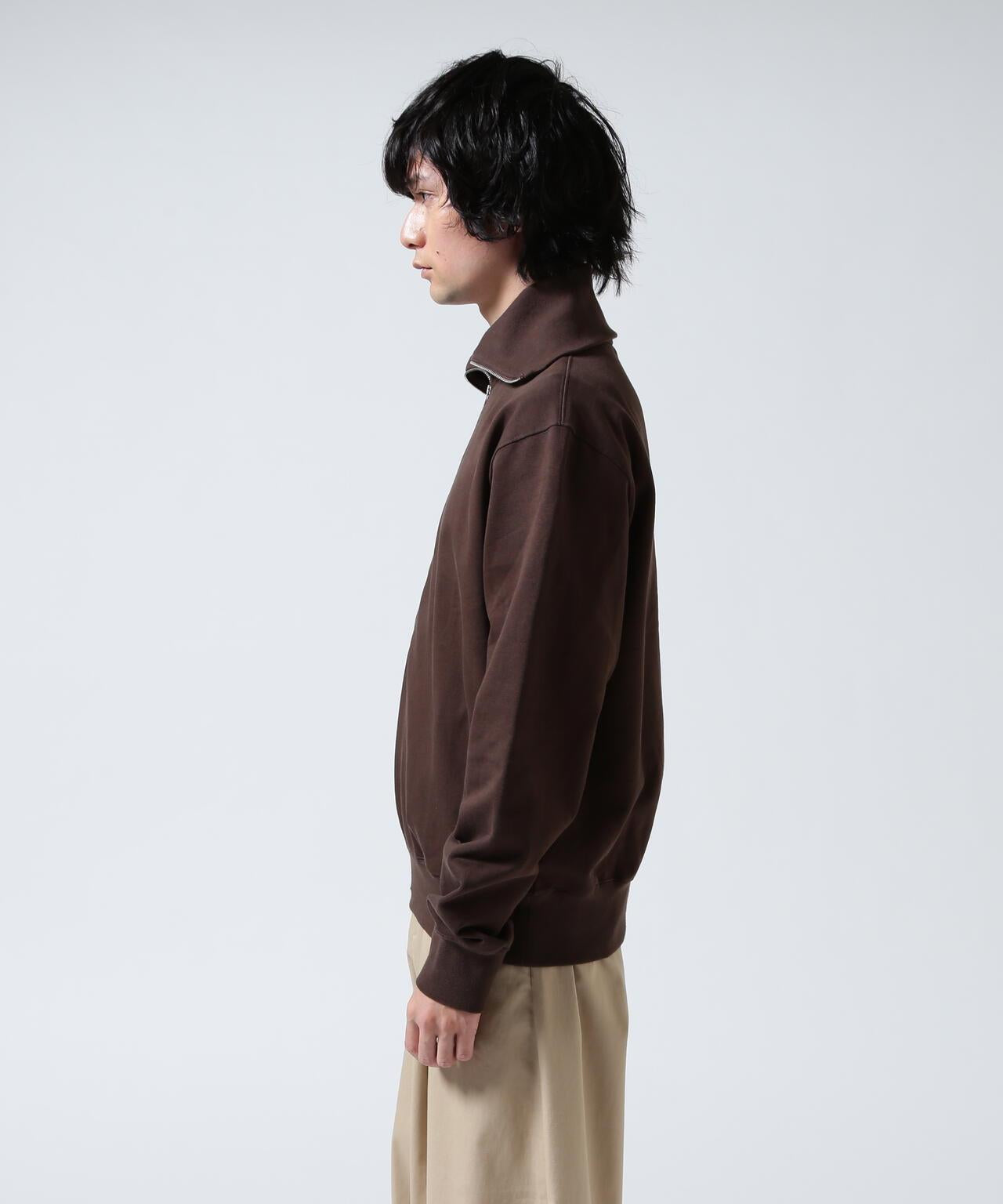 Toironier トワロニエ Half Zip Sweat Shirts
