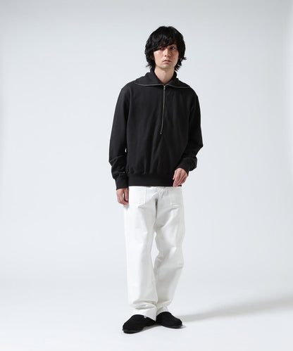 Toironier トワロニエ Half Zip Sweat Shirts