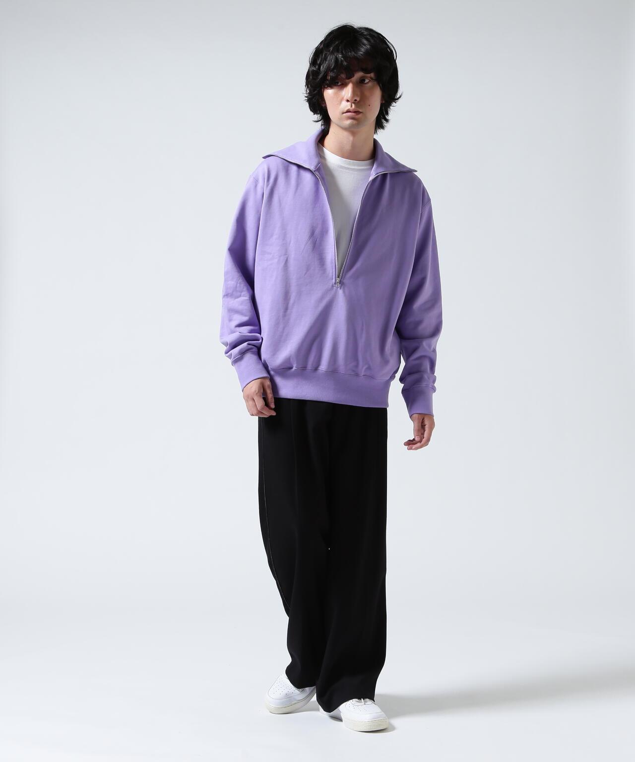 Toironier トワロニエ Half Zip Sweat Shirts