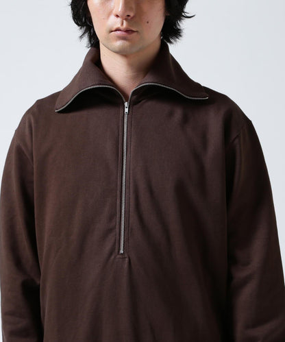 Toironier トワロニエ Half Zip Sweat Shirts
