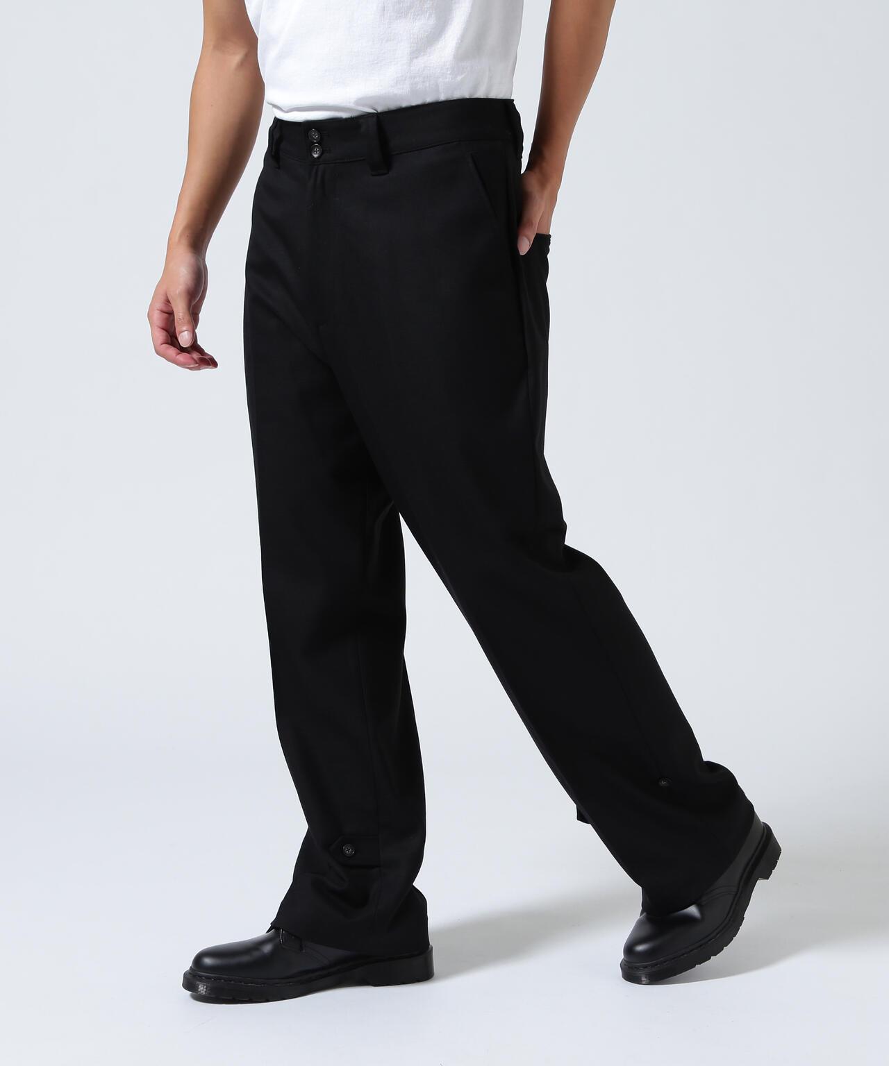 可調節下襬 軍事風設計 Toironier トワロニエ Adjust Hem Military Tr 褲子