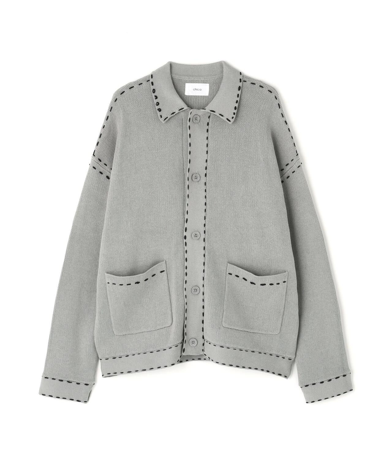 HAND STICH CARDIGAN 針織開衫