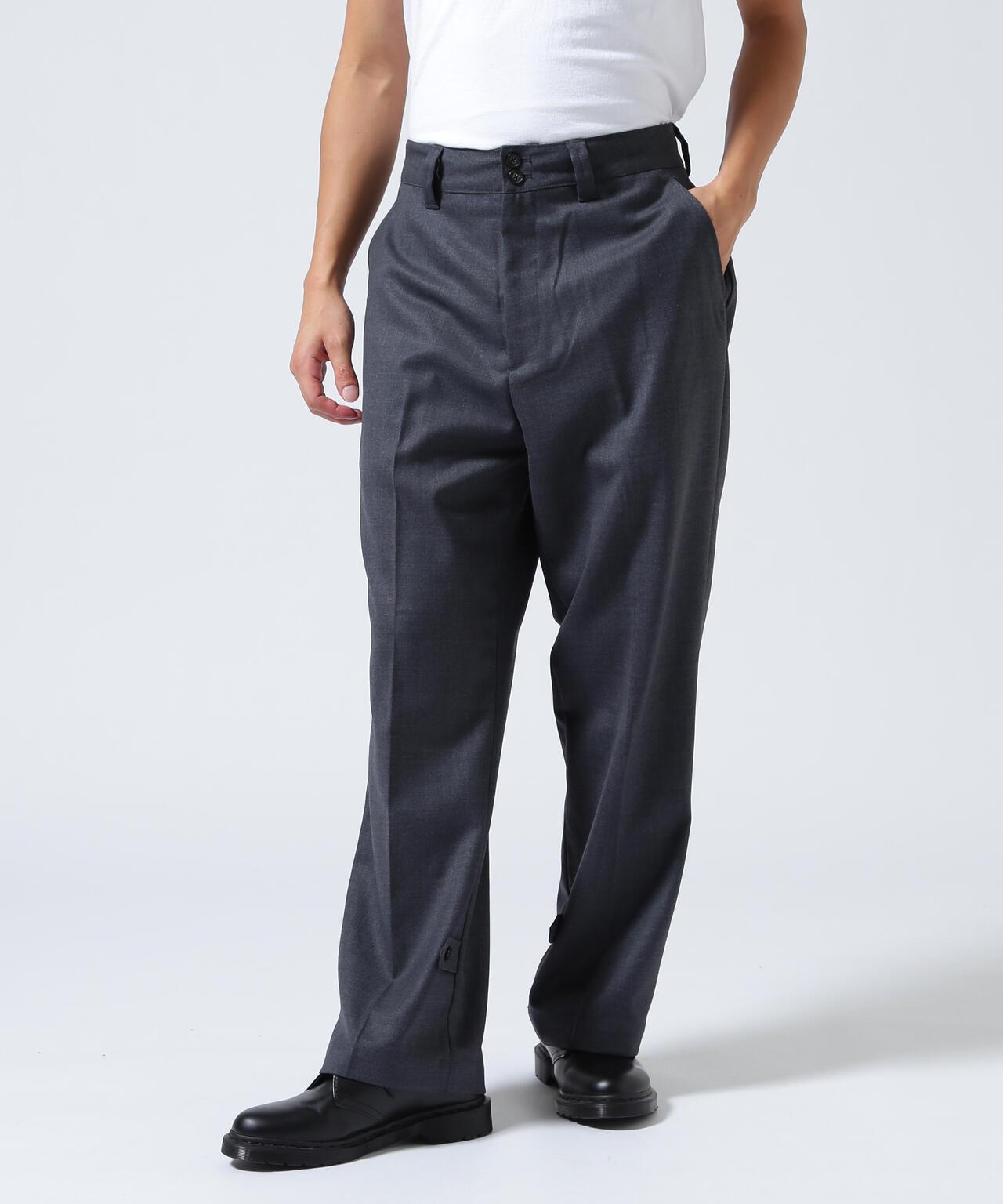 可調節下襬 軍事風設計 Toironier トワロニエ Adjust Hem Military Tr 褲子