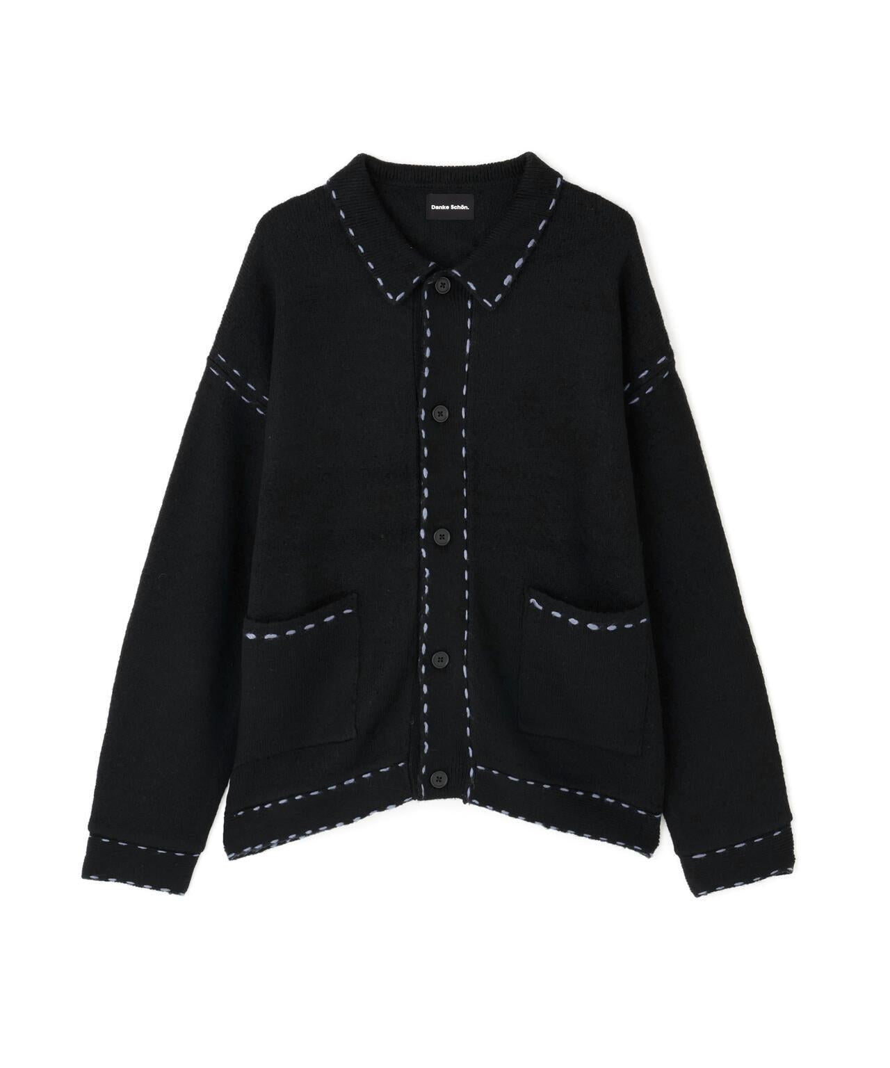 DankeSchon/ダンケシェーン ST KNIT JACKET 針織夾克