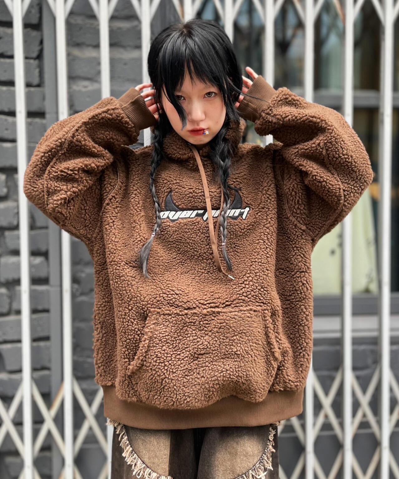 SHOPPER Bonding Boa 連帽衛衣