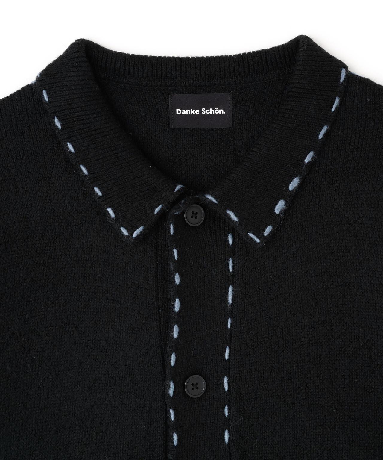 DankeSchon/ダンケシェーン ST KNIT JACKET 針織夾克