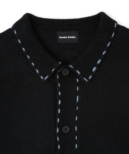 DankeSchon/ダンケシェーン ST KNIT JACKET 針織夾克