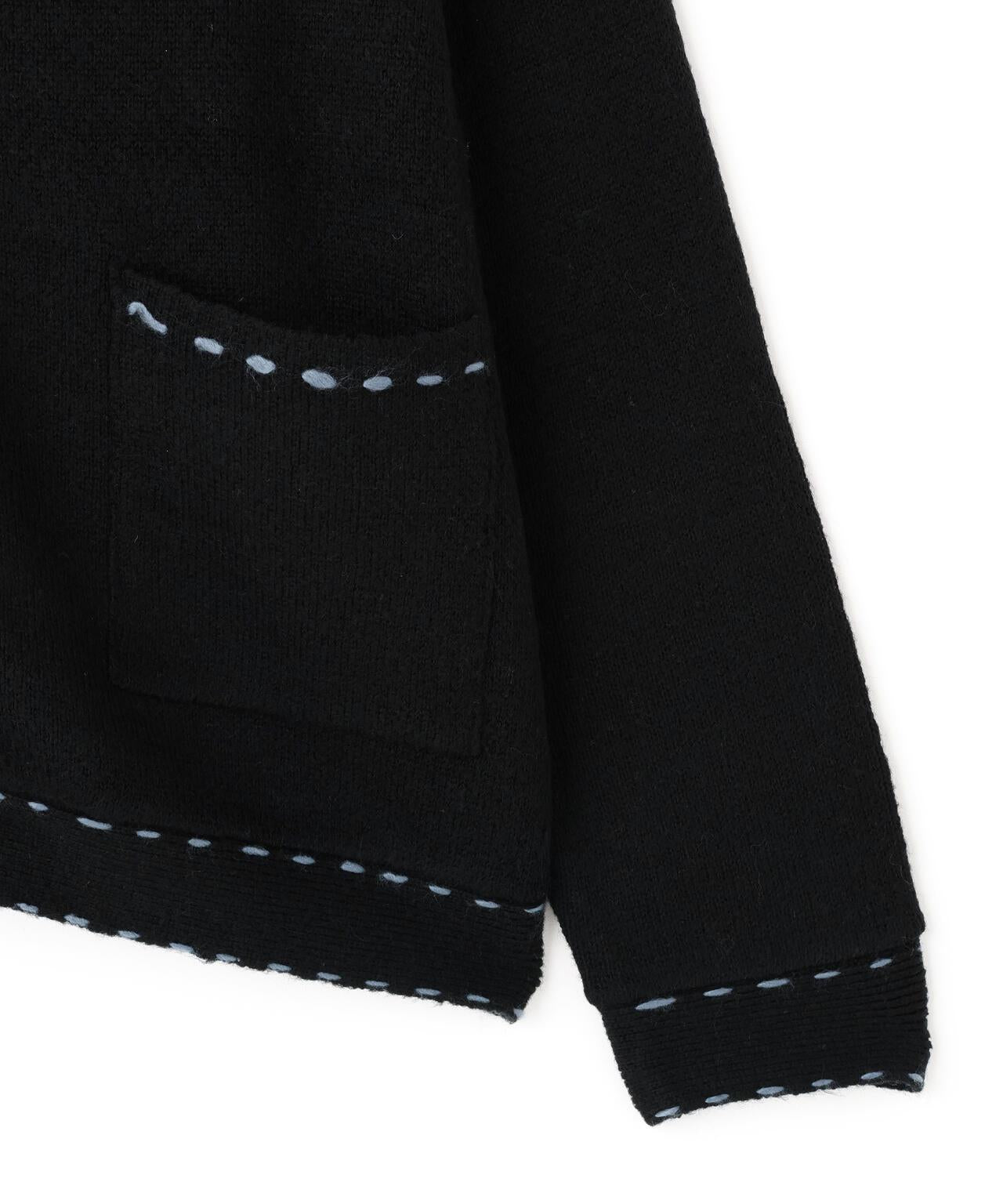 DankeSchon/ダンケシェーン ST KNIT JACKET 針織夾克
