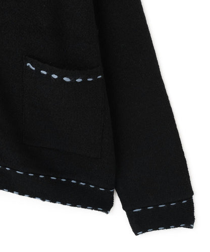 DankeSchon/ダンケシェーン ST KNIT JACKET 針織夾克