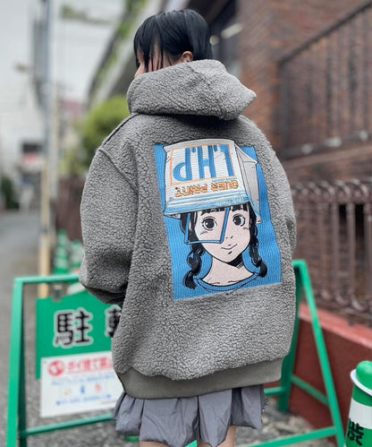 SHOPPER Bonding Boa 連帽衛衣