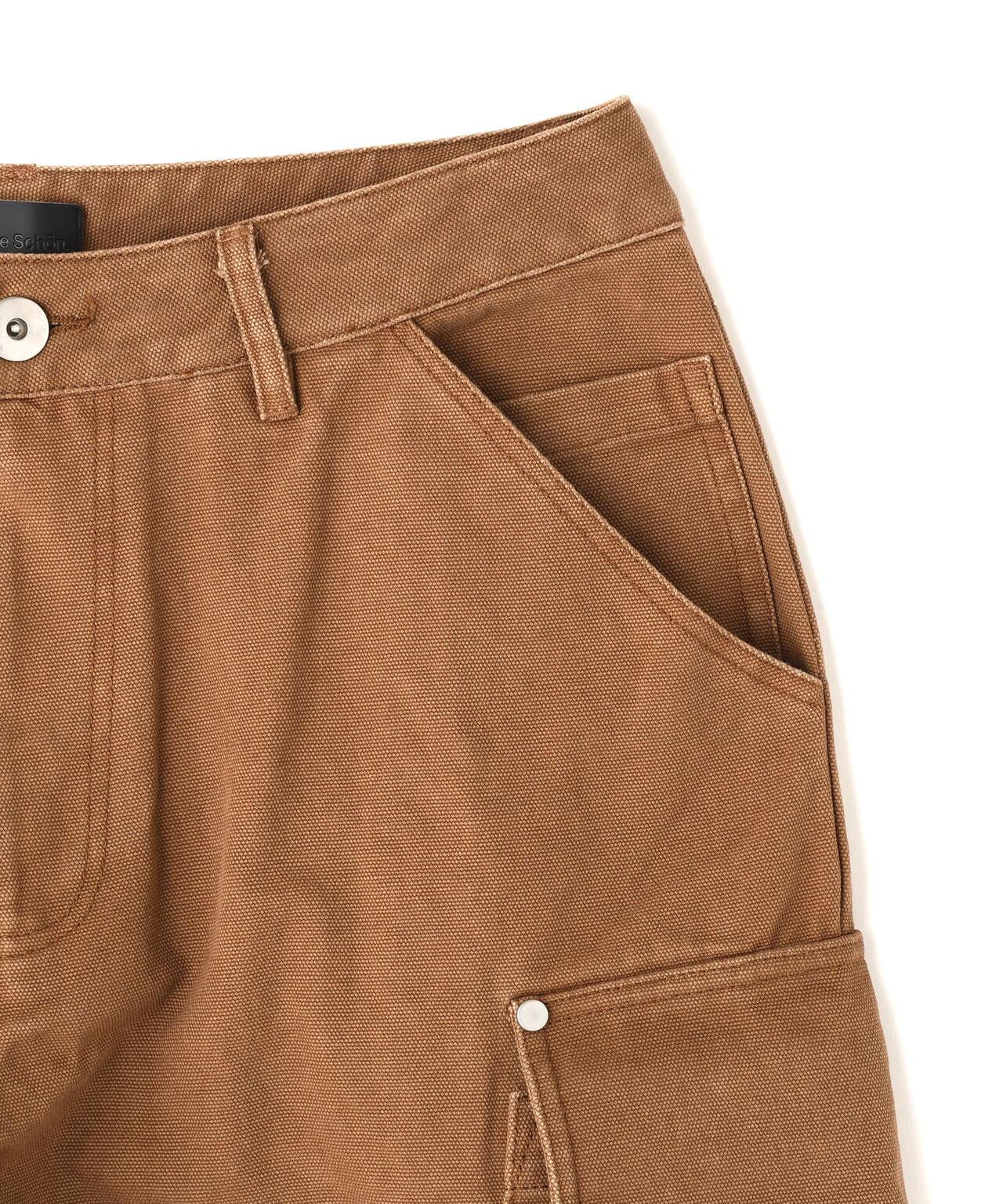 DUCK FLARE BAGGY CARGO PANTS 寬鬆喇叭工裝褲