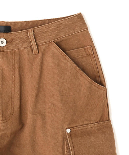 DUCK FLARE BAGGY CARGO PANTS 寬鬆喇叭工裝褲
