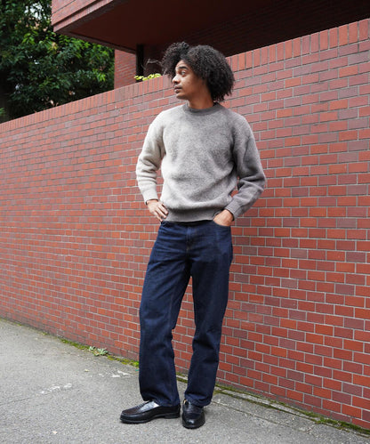 壓紋鱷魚紋拼接 The Kenford Fineshoes EMBOSSED LOAFERS BLACK CROCODILE COMBI 樂福鞋