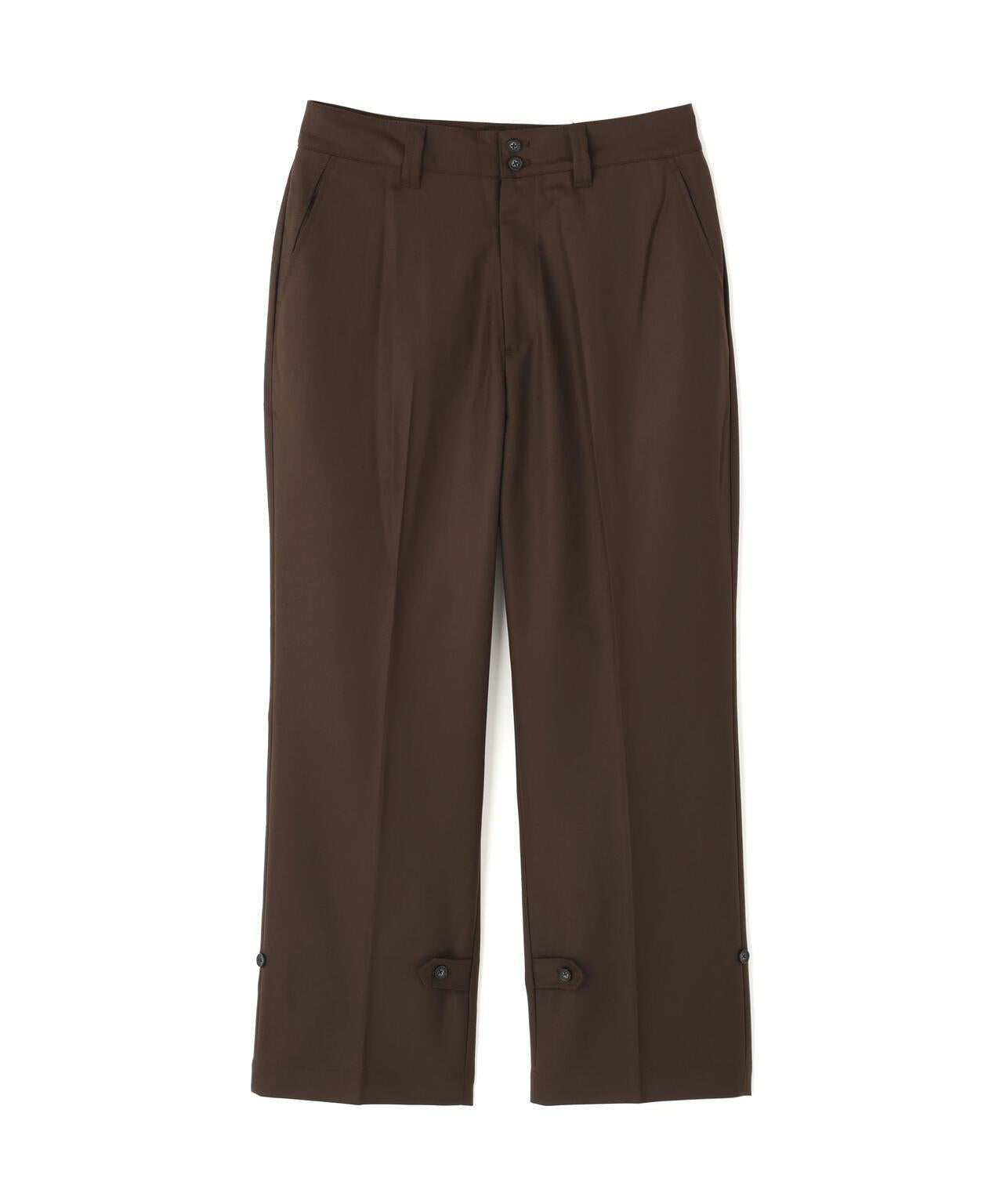 可調節下襬 軍事風設計 Toironier トワロニエ Adjust Hem Military Tr 褲子