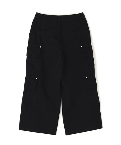 DUCK FLARE BAGGY CARGO PANTS 寬鬆喇叭工裝褲