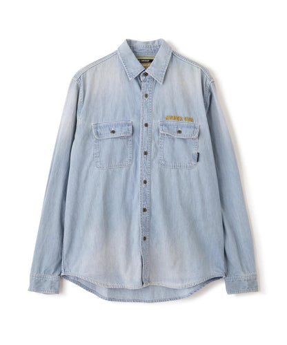 EMB DENIM SHIRT ”HAYDEN VALLEY” 牛仔襯衫