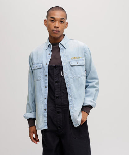 EMB DENIM SHIRT ”HAYDEN VALLEY” 牛仔襯衫