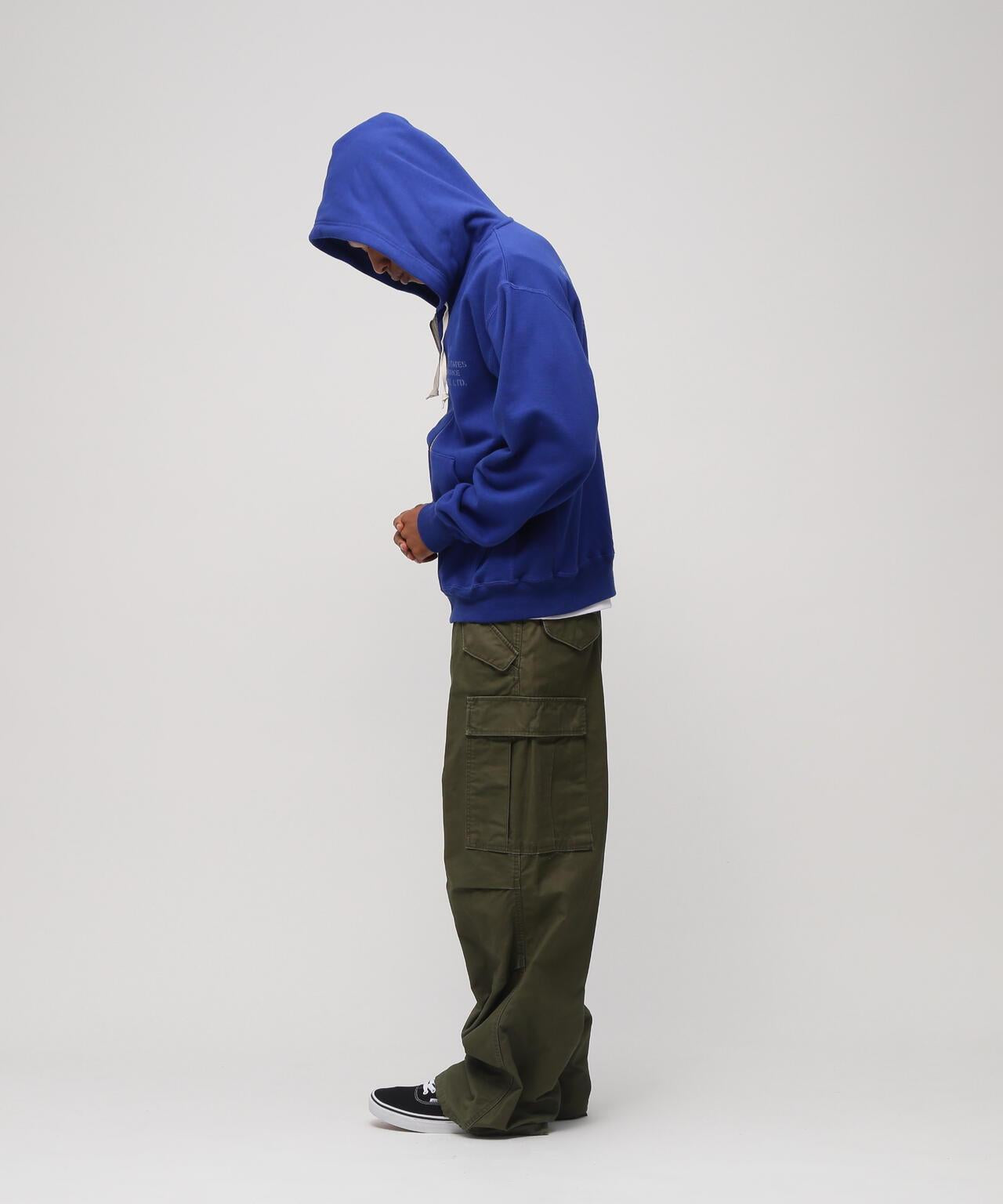 《VINTAGE LINE》 VINTAGE ZIP UP 復古拉鍊連帽衛衣