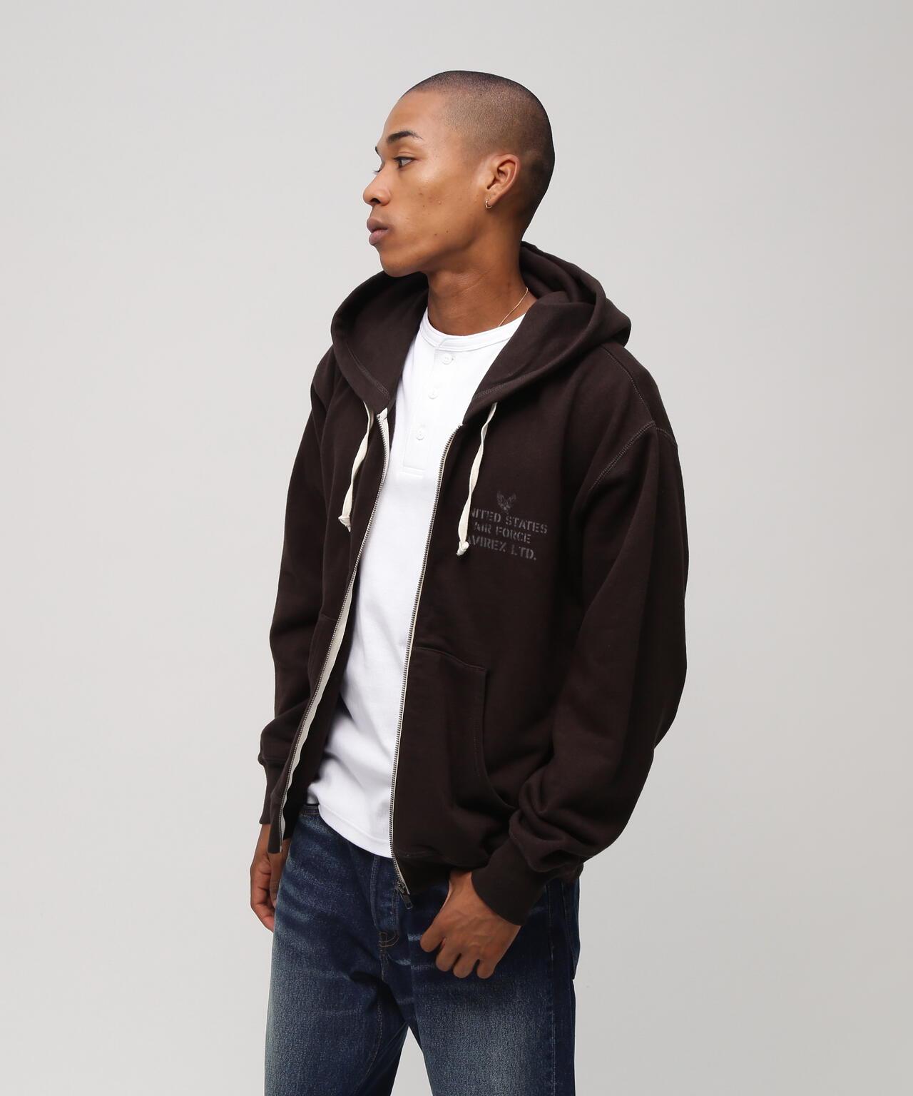 《VINTAGE LINE》 VINTAGE ZIP UP 復古拉鍊連帽衛衣