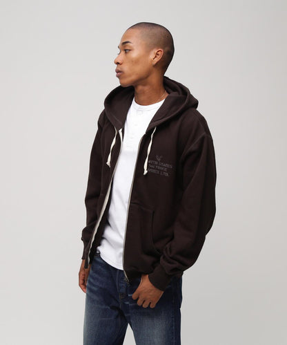 《VINTAGE LINE》 VINTAGE ZIP UP 復古拉鍊連帽衛衣