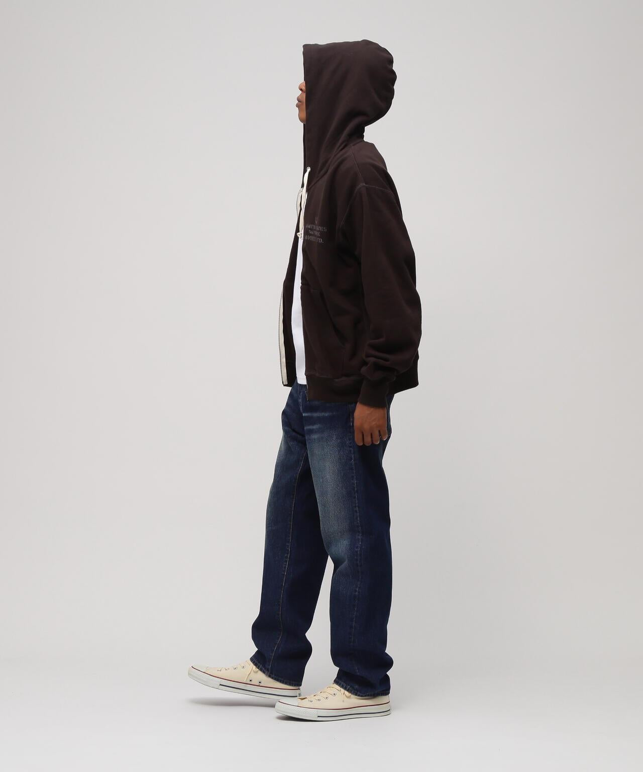 《VINTAGE LINE》 VINTAGE ZIP UP 復古拉鍊連帽衛衣