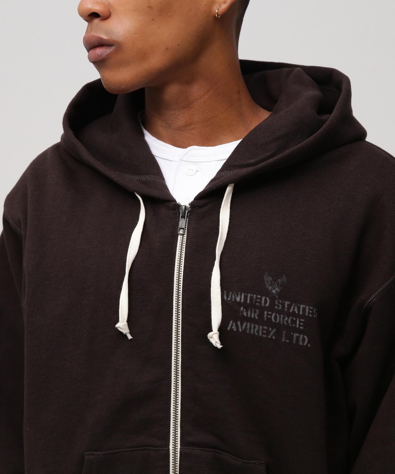 《VINTAGE LINE》 VINTAGE ZIP UP 復古拉鍊連帽衛衣