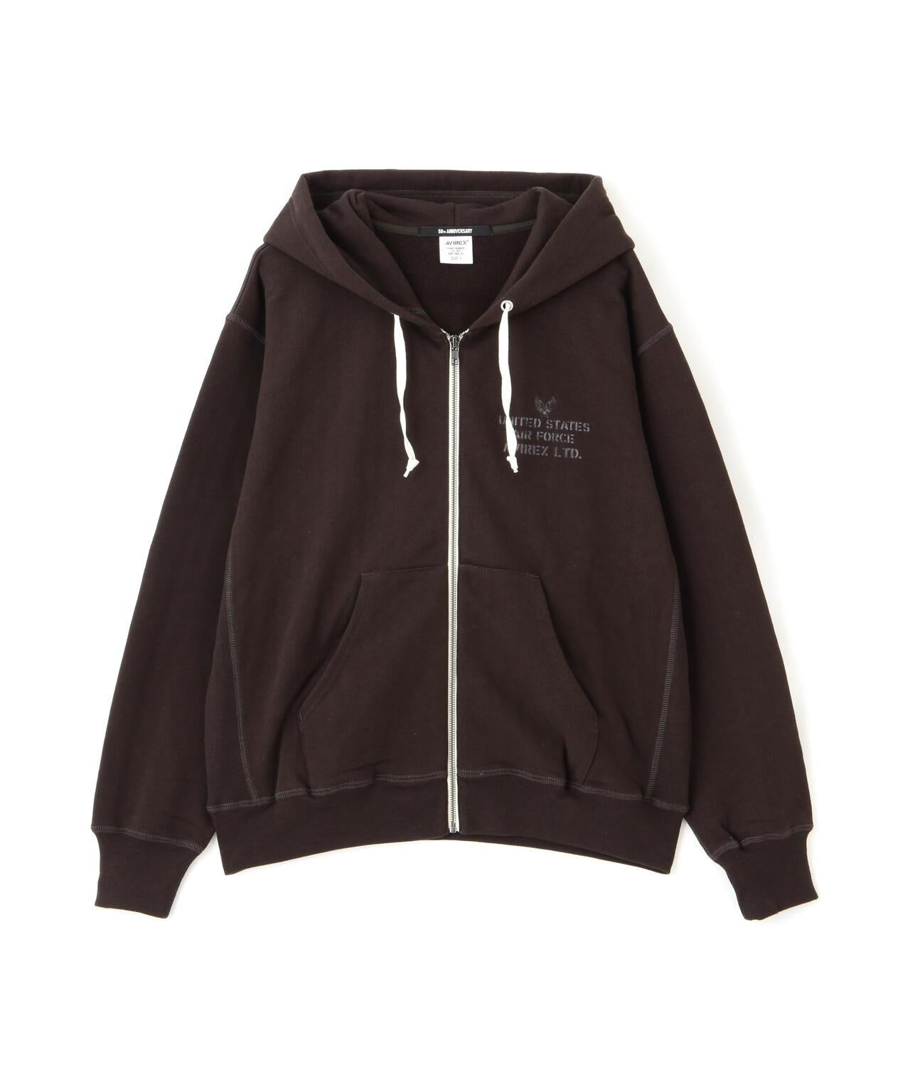 《VINTAGE LINE》 VINTAGE ZIP UP 復古拉鍊連帽衛衣