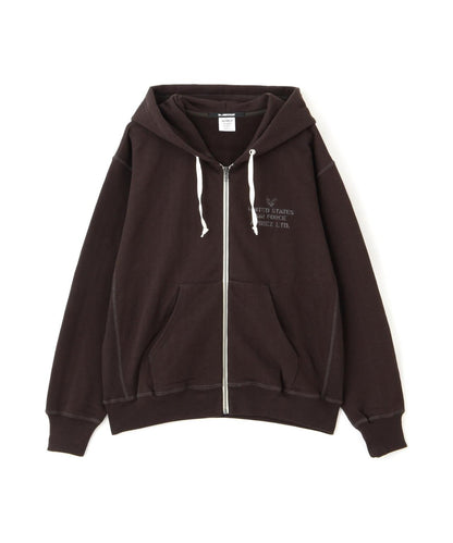 《VINTAGE LINE》 VINTAGE ZIP UP 復古拉鍊連帽衛衣