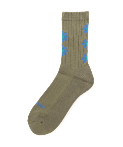 ROSTER SOX PEACE 字樣 中性棉質襪子
