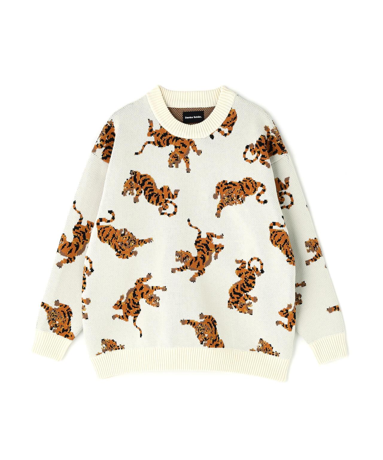 DankeSchon 《AIR》Y TIGER KNIT 針織上衣