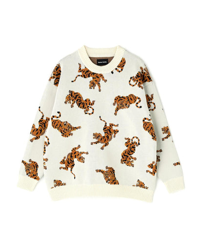 DankeSchon 《AIR》Y TIGER KNIT 針織上衣
