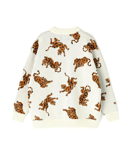 DankeSchon 《AIR》Y TIGER KNIT 針織上衣