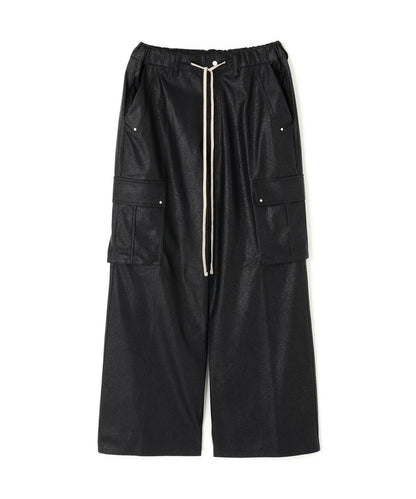 DankeSchon/ダンケシェーン PU LEATHER BAGGY CARGO PANTS 工裝褲
