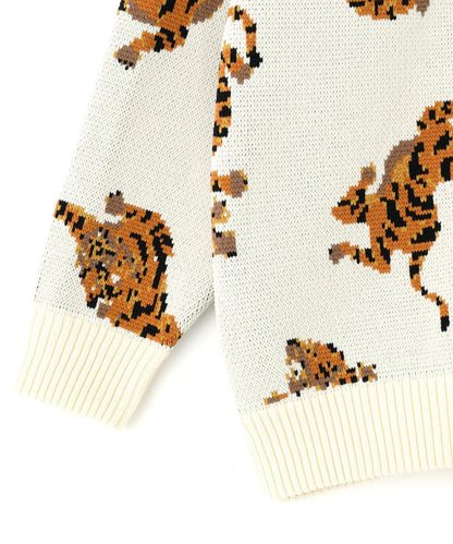 DankeSchon 《AIR》Y TIGER KNIT 針織上衣