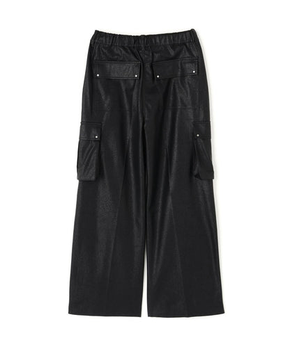 DankeSchon/ダンケシェーン PU LEATHER BAGGY CARGO PANTS 工裝褲