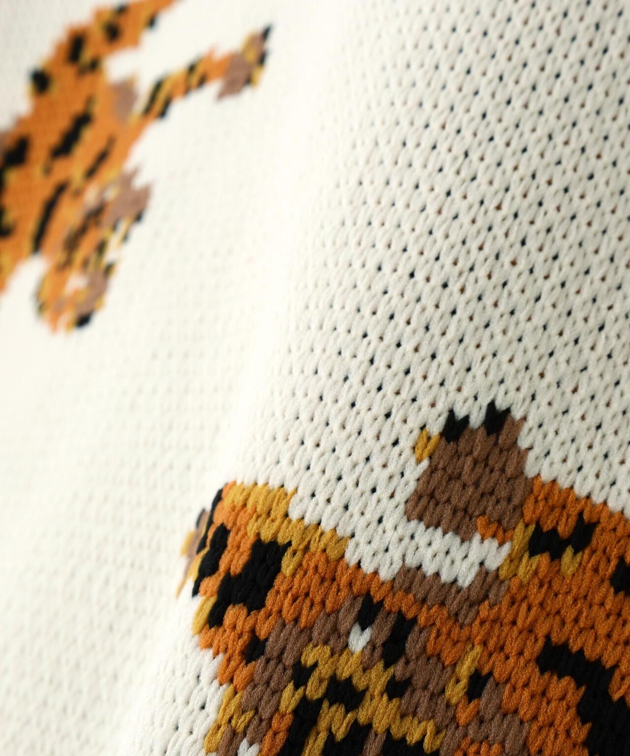 DankeSchon 《AIR》Y TIGER KNIT 針織上衣