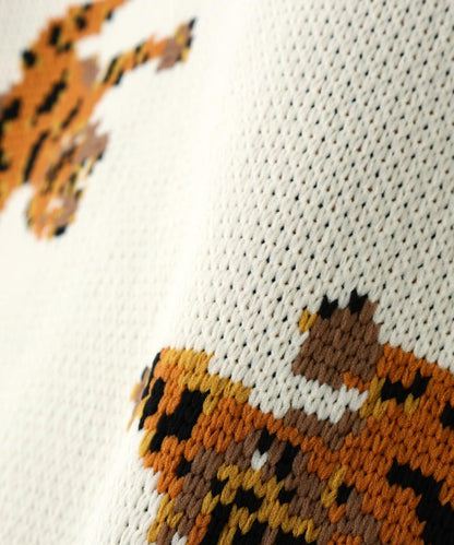 DankeSchon 《AIR》Y TIGER KNIT 針織上衣