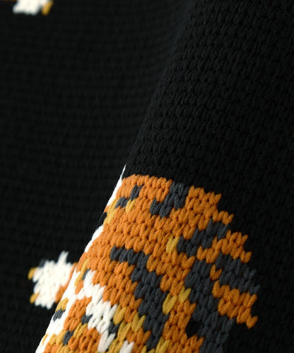 DankeSchon 《AIR》Y TIGER KNIT 針織上衣