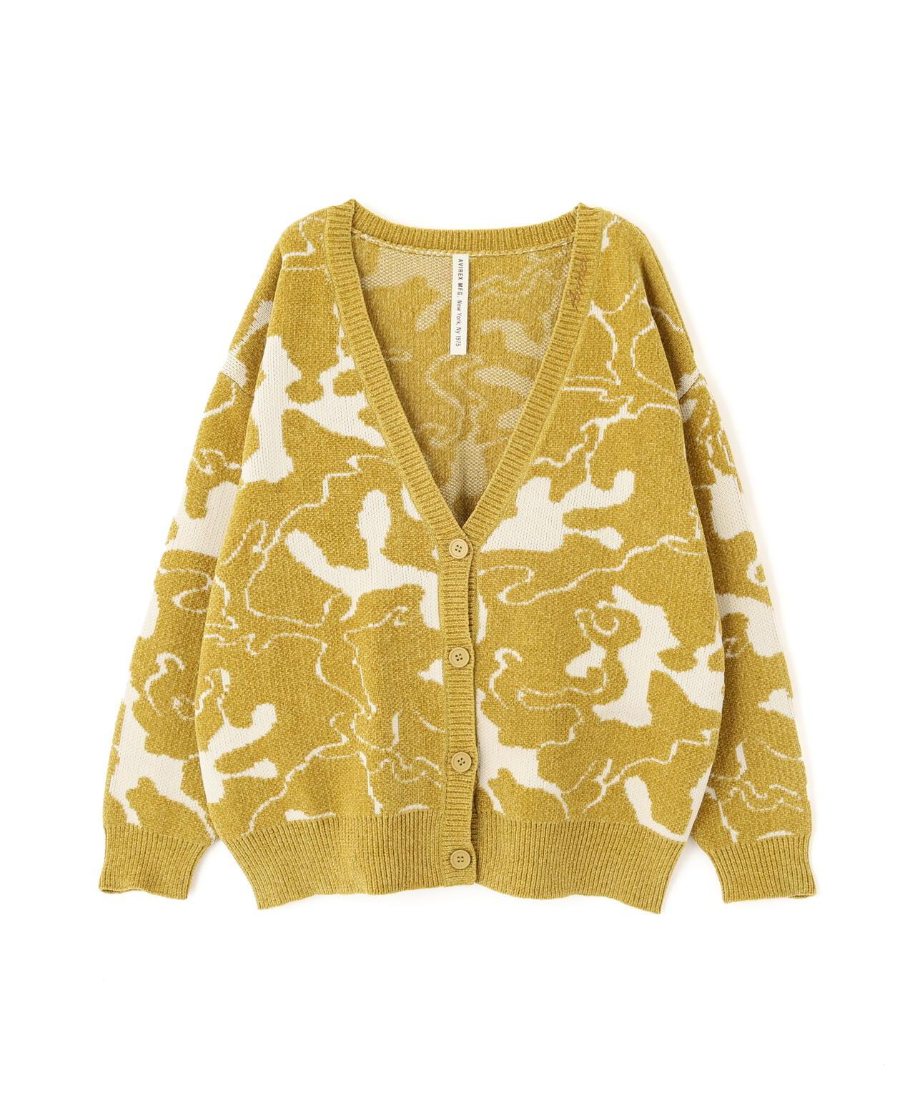 BOUCLE CAMO KNIT 針織開衫（門店限定）
