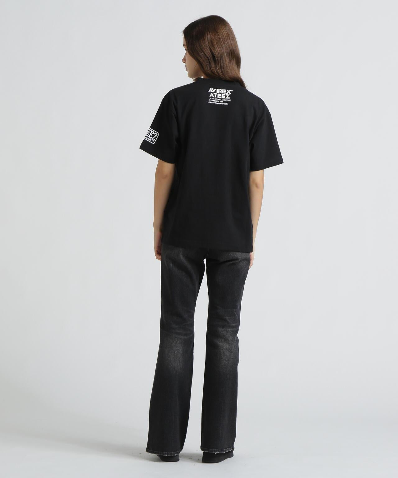 DENIM FLARE PANTS 牛仔喇叭褲