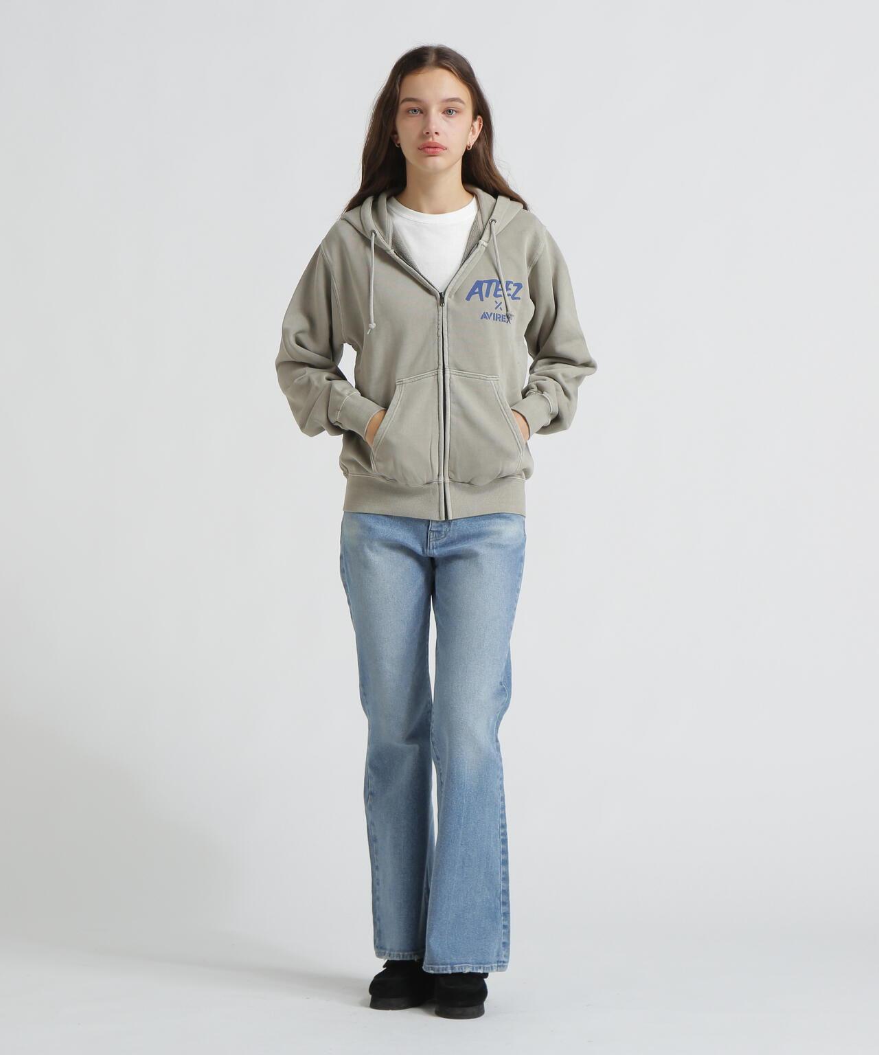 DENIM FLARE PANTS 牛仔喇叭褲